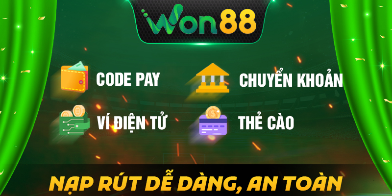 Nạp rút dễ dàng, an toàn