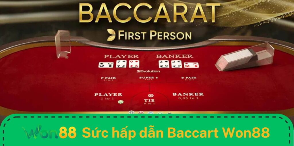 Sức hấp dẫn của trò chơi Baccarat Won88 Sức hấp dẫn của trò chơi Baccarat Won88